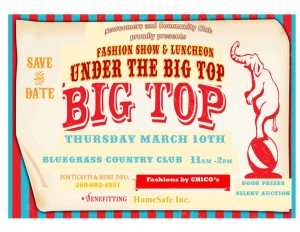 Under the Big Top Spring Fashion Show @ Bluegrass Country Club | Hendersonville | Tennessee | United States