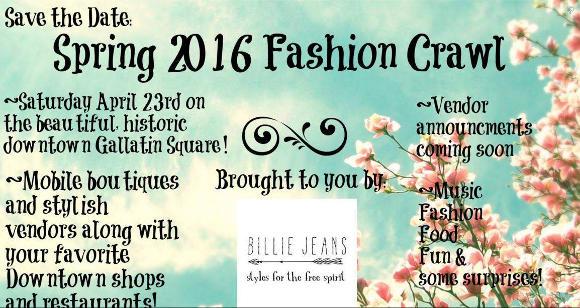 Gallatin Square Fashion Crawl @ Downtown Gallatin Square