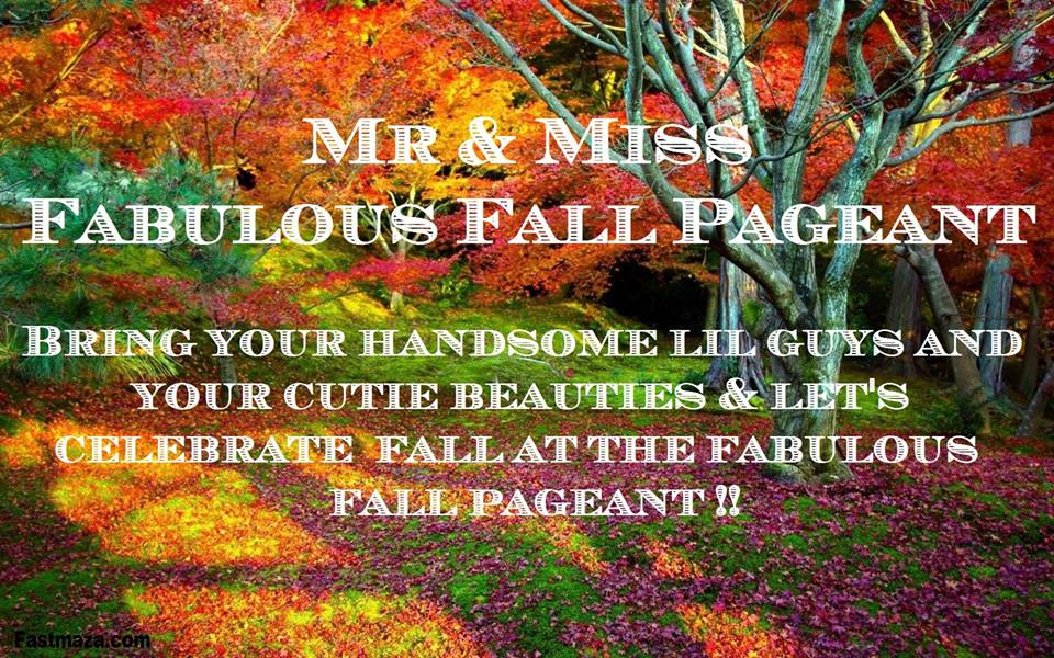 Mr. & Miss Fabulous Fall Pageant @ Revolution Church | White Oak | Georgia | United States