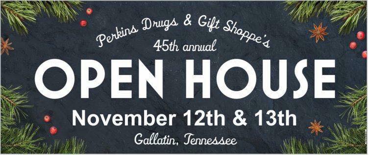 Perkins Drugs & Gift Shoppes 45th Annual Christmas Open House @ Perkins Drugs & Gift Shoppe | Gallatin | Tennessee | United States