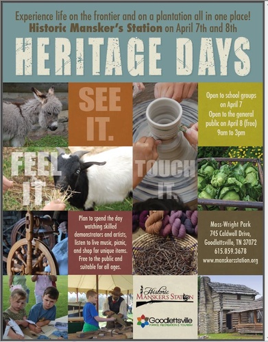 Goodlettsville Heritage Days @ Moss-Wright Park | Goodlettsville | Tennessee | United States