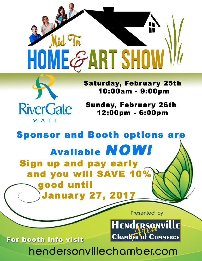 Middle TN Home & Art Show @ RiverGate Mall | Goodlettsville | Tennessee | United States