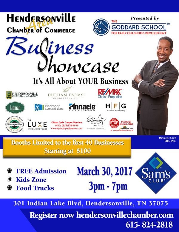 Hendersonville Business Showcase @ Sam's Club | Hendersonville | Tennessee | United States