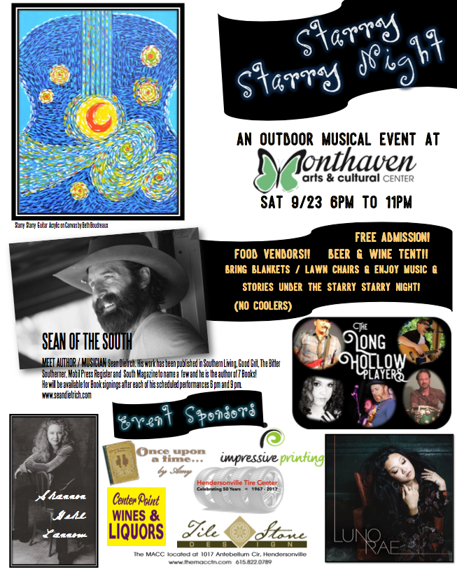 Starry, Starry Night @ Monthaven Arts & Cultural Center | Hendersonville | Tennessee | United States