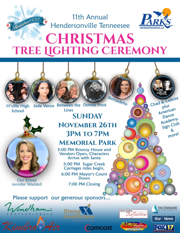 Christmas Tree Lighting @ Memorial Park | Hendersonville | Tennessee | United States