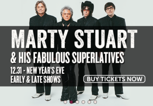 City Winery NYE Party with Marty Stuart and His Fabulous Superlatives @ City Winery | Nashville | Tennessee | United States